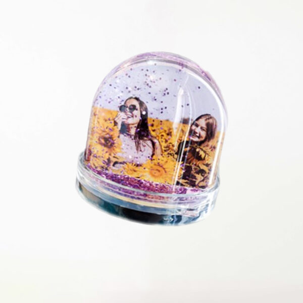 Lavender Snow Globe