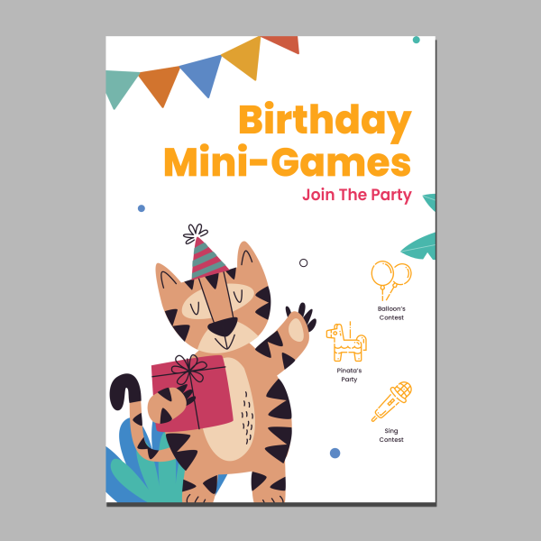 Kids Birthday Invitations